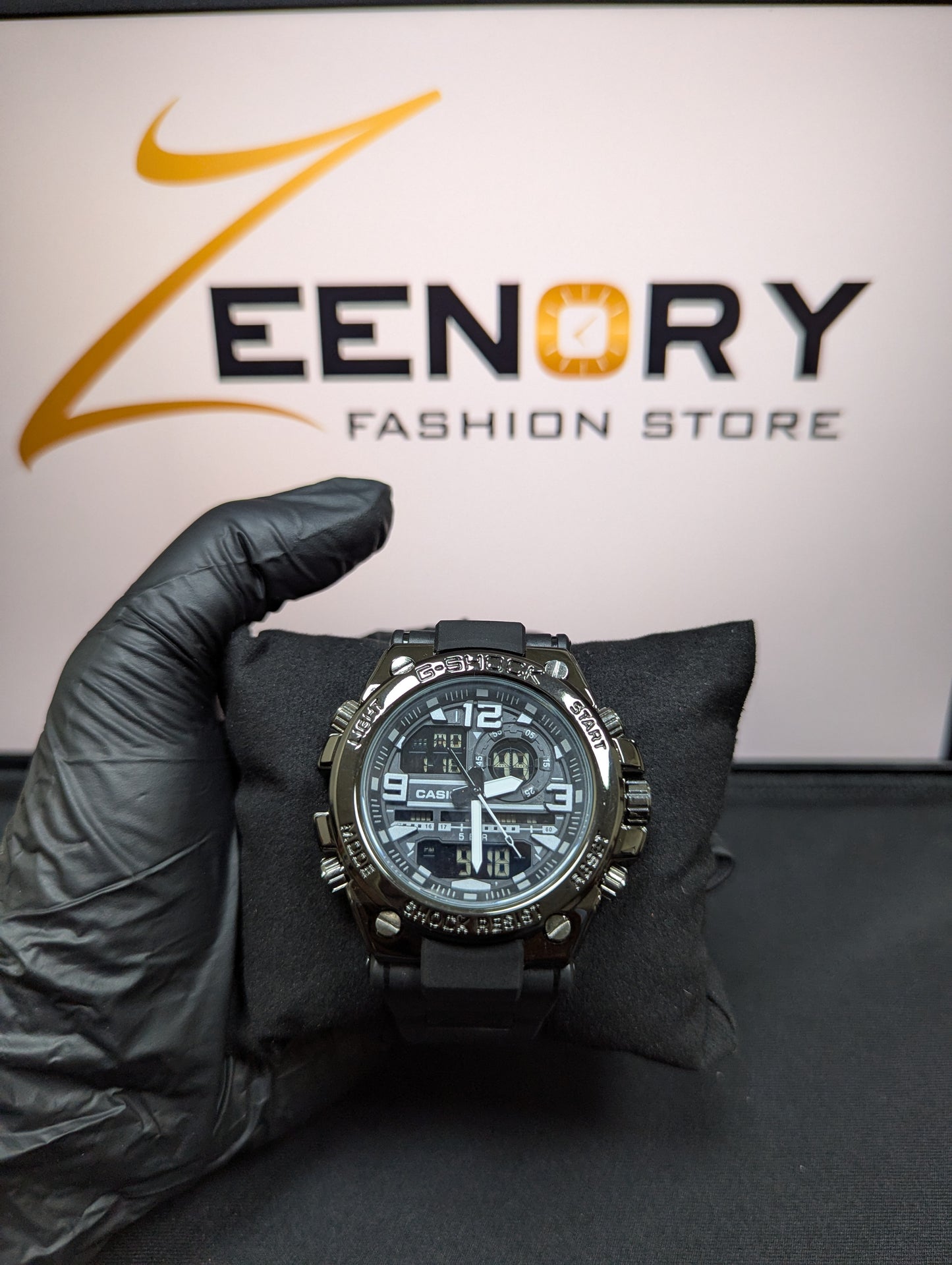 CASIO Dual Display Military Sports Watch