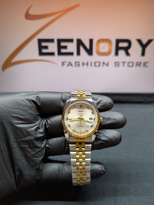 Rolex Day-Date Two-Tone Luxury Watch