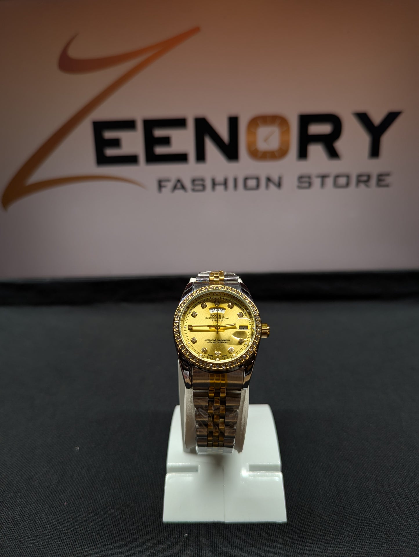 Rolex Day-Date Two-Tone Luxury Watch