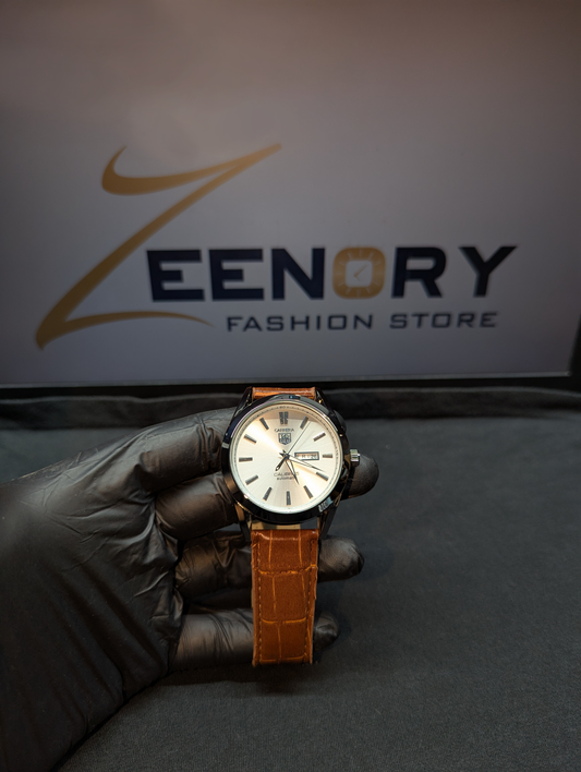 TAG Heuer Carrera Calibre 5-Leather Strap