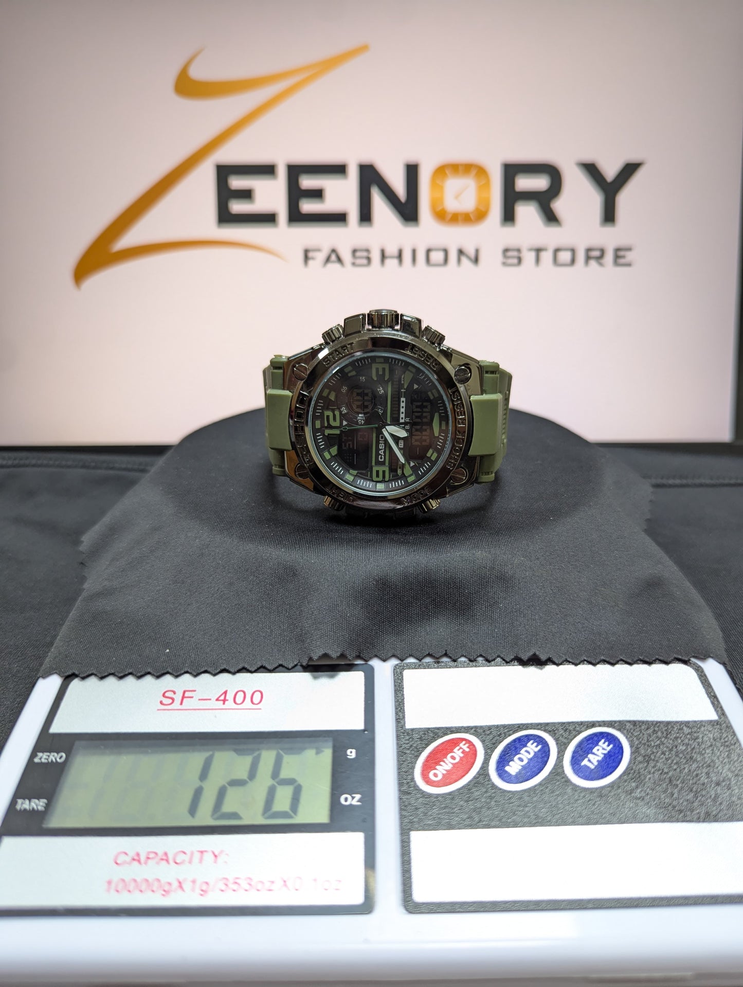 CASIO Dual Display Military Sports Watch