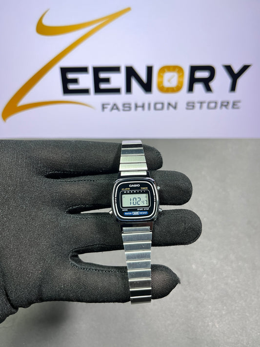 Casio LA670W Digital Stainless Steel Watch