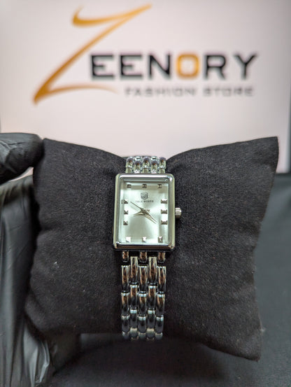 TRUE WORTH Rectangular Dial Watch