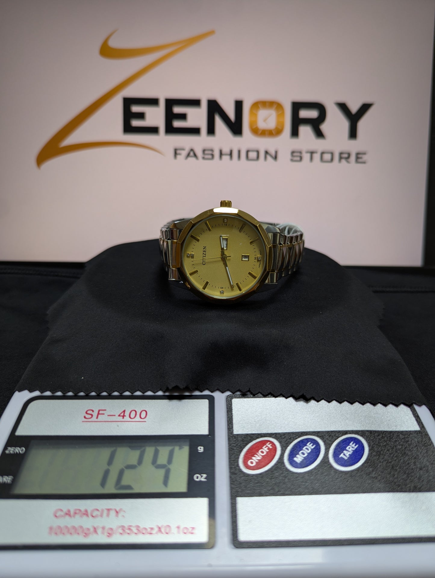 CITIZEN Gold Dial Dual-Tone Men’s Watch