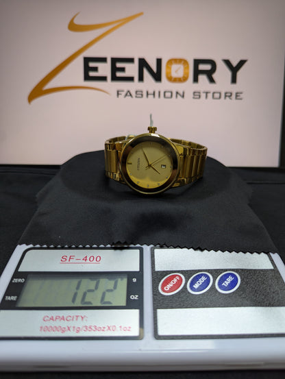 Citizen Men’s Gold-Tone Luxury Watch