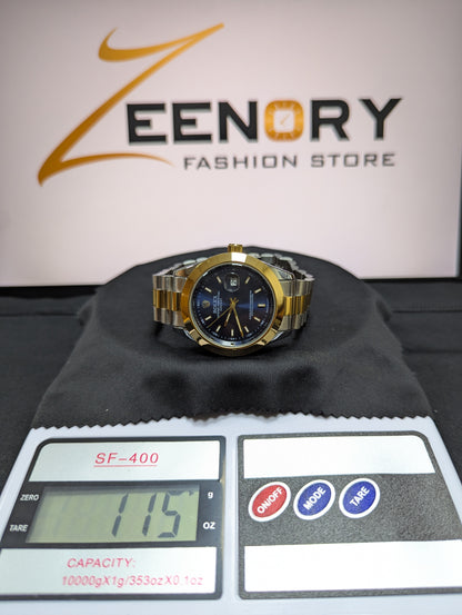 Rolex Oyster Perpetual Datejust – Two-Tone Blue Dial