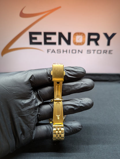 Luxury Gold Date & Day-Just Watch