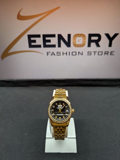 Luxury Gold Date & Day-Just Watch