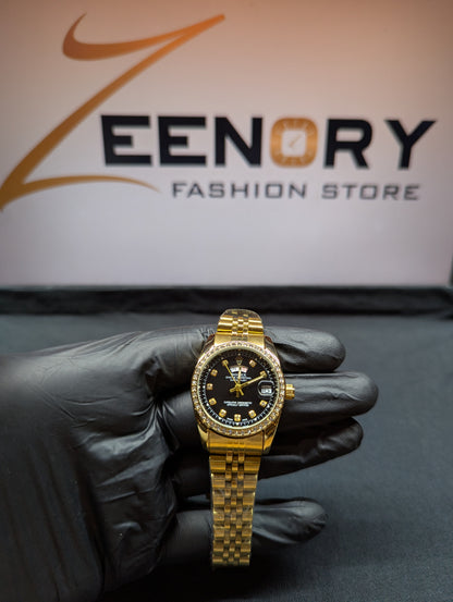 Luxury Gold Date & Day-Just Watch