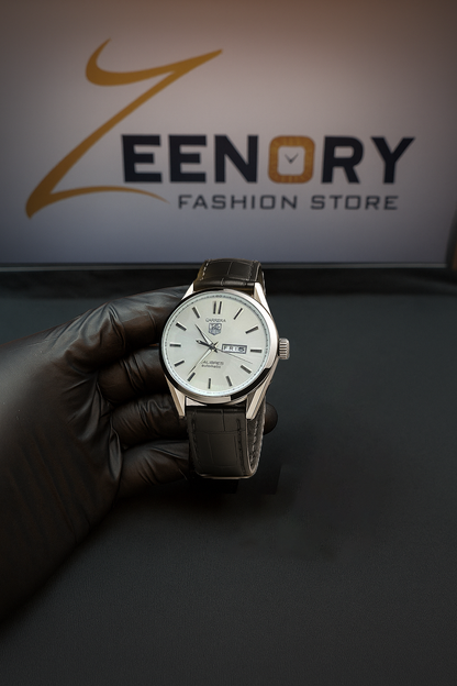 TAG Heuer Carrera Calibre 5-Leather Strap